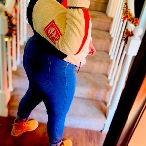 Timberland coat/jacket size: XL I only wore it twice.